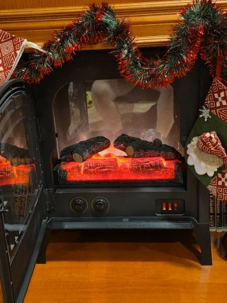 Chimenea eléctrica con calefactor