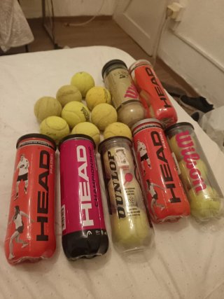 Pelotas de pádel HEAD, Dunlop y Wilson