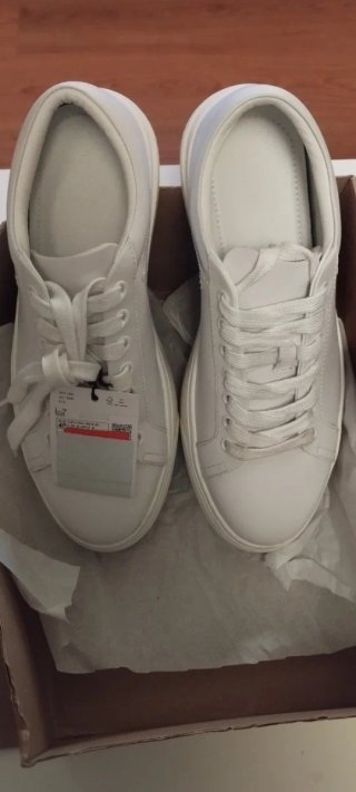 Deportivas Mango Talla 40 Blancas