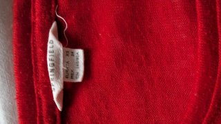 Camiseta roja manga corta encaje