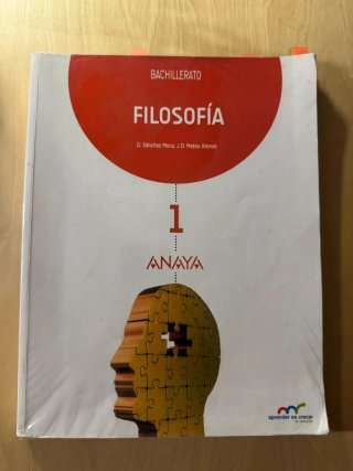 Libro de filosofía. 1 de Bach. Nuevo