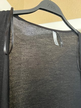 Cárdigan negro fino y ligero Talla S