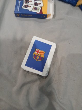 Baraja de cartas FC Barcelona, oficiales