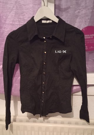 Camisas y blusas manga larga mujer L