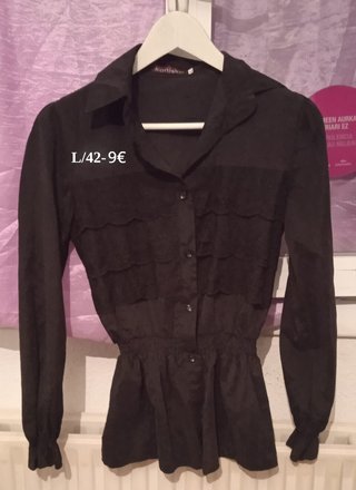 Camisas y blusas manga larga mujer L