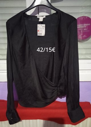 Camisas y blusas manga larga mujer L