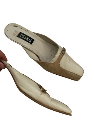 Zapatos Rinalli Beige y Blanco