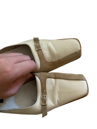 Zapatos Rinalli Beige y Blanco