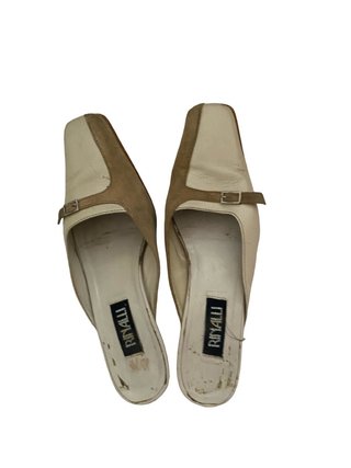 Zapatos Rinalli Beige y Blanco