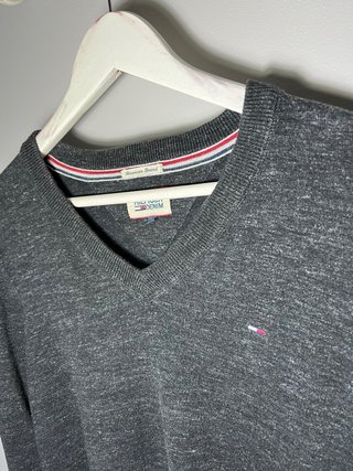 Jersey Tommy Hilfiger Denim Gris Talla M