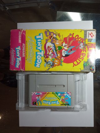 Tiny Toon Adventures SNES Cartucho Japonés