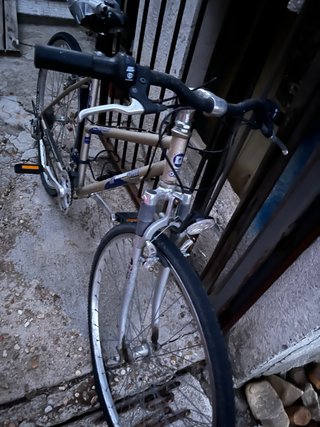 Bicicleta para reparar