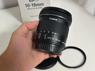 Objetivo Canon EF-S 10-18mm STM Gran Angular