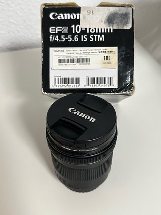 Objetivo Canon EF-S 10-18mm STM Gran Angular