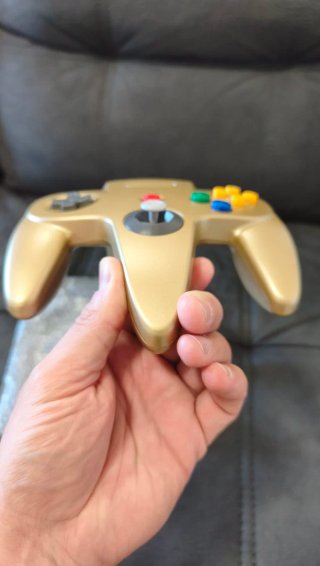 Nintendo 64 Controller Oro Gold Edition nuovo n64