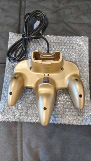 Nintendo 64 Controller Oro Gold Edition nuovo n64
