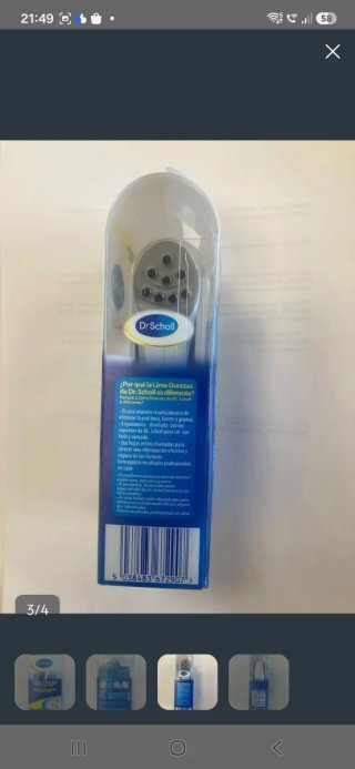 Lima Durezas Dr. Scholl Nueva