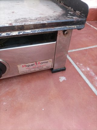 Plancha eléctrica profesional