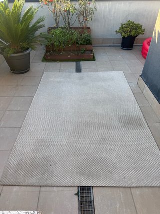 Limpieza de alfombrillas
