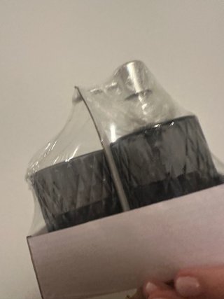 Set bagno grigio in vetro