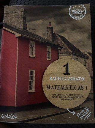 Matemáticas I 1° Bachillerato