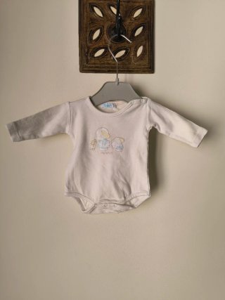 Body Chicco 0 meses branco