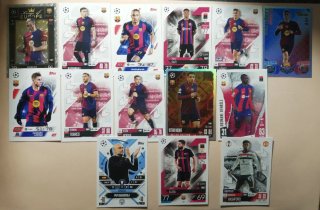 Lote Topps FC Barcelona