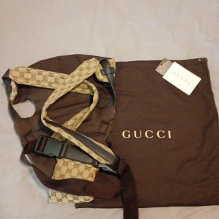 Marsupio Gucci Beige/Marrone Ottime Condizioni