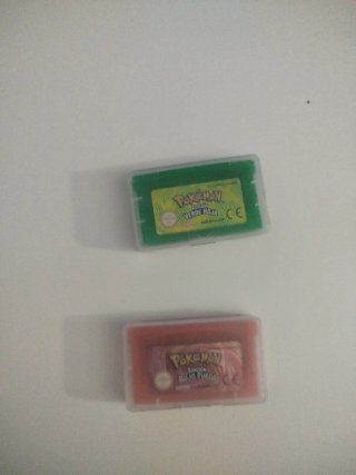Pokemon Rojo Fuego y Verde Hoja GBA