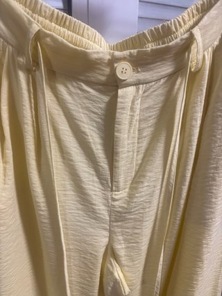 Conjunto Lili Sidonio Camisa y Pantalón XL Amarill