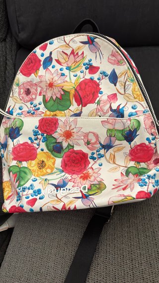 Mochila Desigual floral