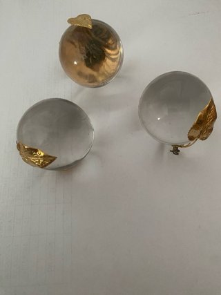 Abalorio cristal transparente
