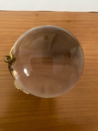 Abalorio cristal transparente