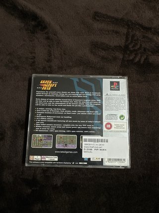 Grand Theft Auto PS1 Platinum