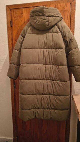 Plumífero Zara Verde Oliva Talla XL