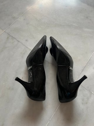 Elegantes zapatos Gabor Negros Talla 38 (talla 5)