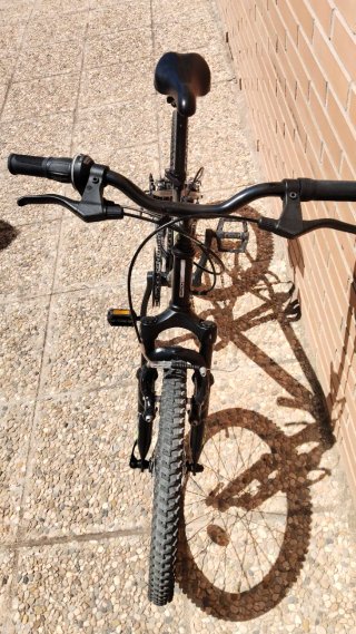 Bicicleta Infantil Decathlon 20 Negra