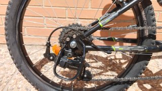 Bicicleta Infantil Decathlon 20 Negra
