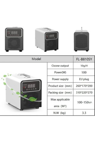 Generador Ozono Doméstico/Comercial Esterilizador