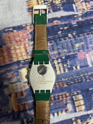 Reloj Swatch Irony Cronógrafo Verde