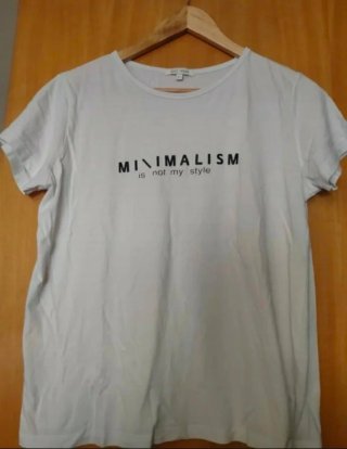 Camiseta MINIMALISM is not my style Talla L