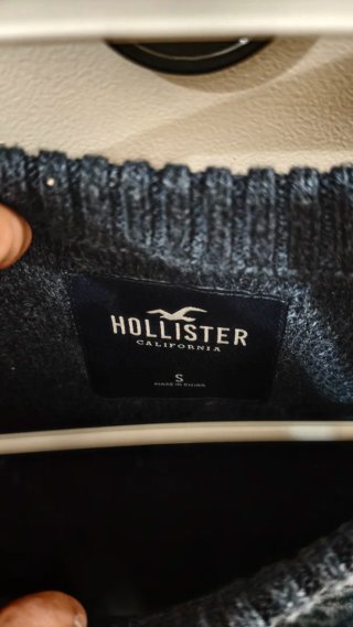 Jersey Hollister Talla S Azul Nuevo con Etiqueta
