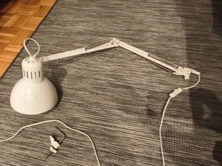 Lámpara de escritorio IKEA TERTIAL blanca