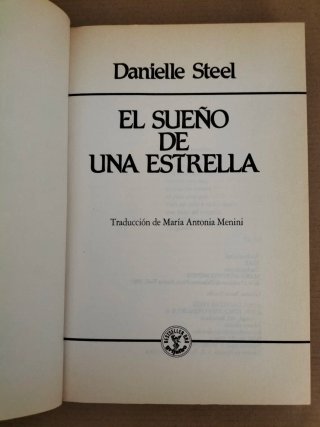 El sueño de una estrella. Libro