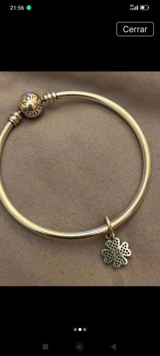 Colgante Pandora Trébol de la suerte