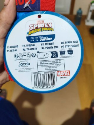 Estuche Enrollable Spidey Marvel
