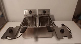 Freidora Industrial Doble