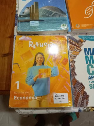 Libros 1° Bachillerato IES Velázquez