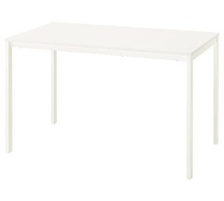 Mesa de comedor blanca