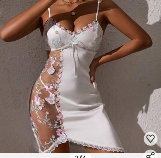 Vestido lencero floral